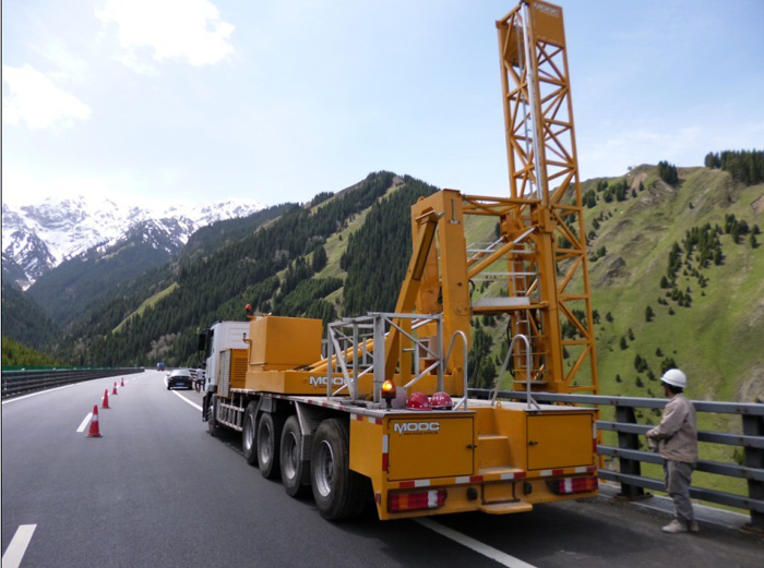 橋梁檢測車租賃案例