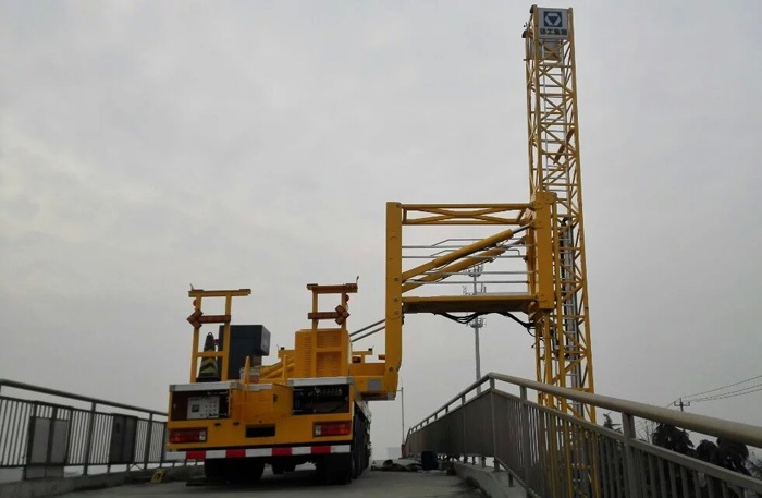 橋梁檢測車租賃案例